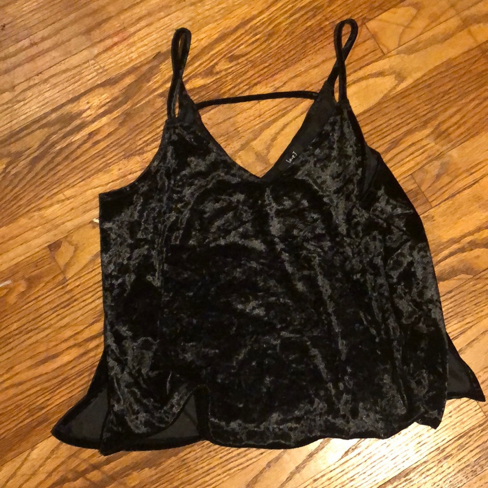 Velvet tanktop